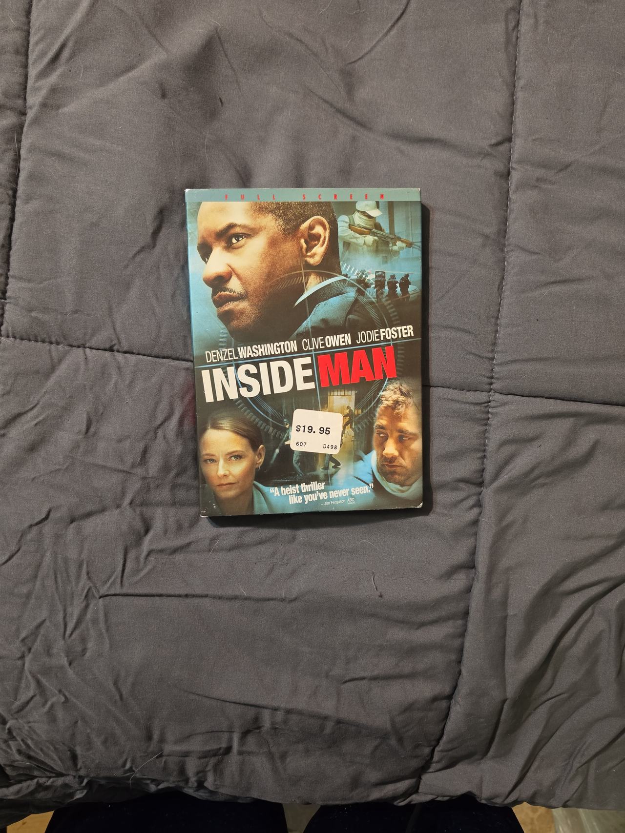 Inside Man (DVD, 2006, Full Screen)