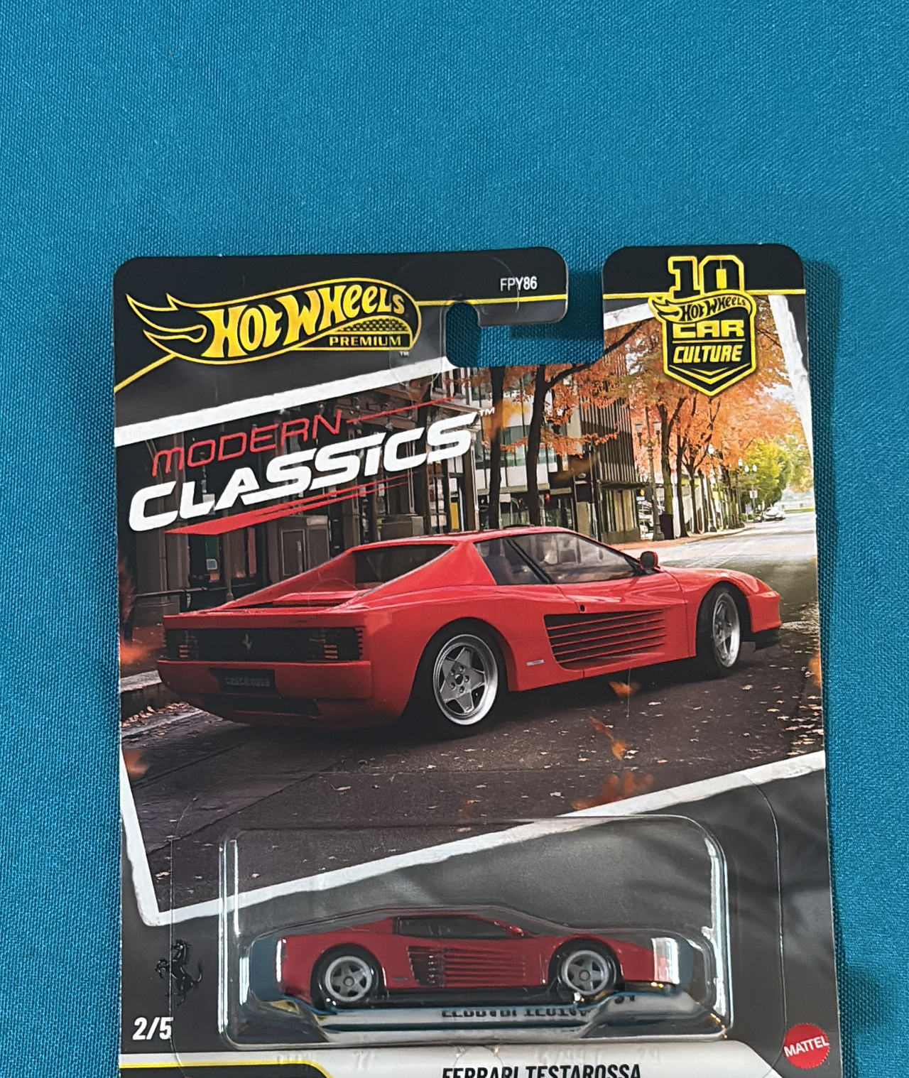 Hot Wheels Premium Car Culture Modern Classics Ferrari Testarossa