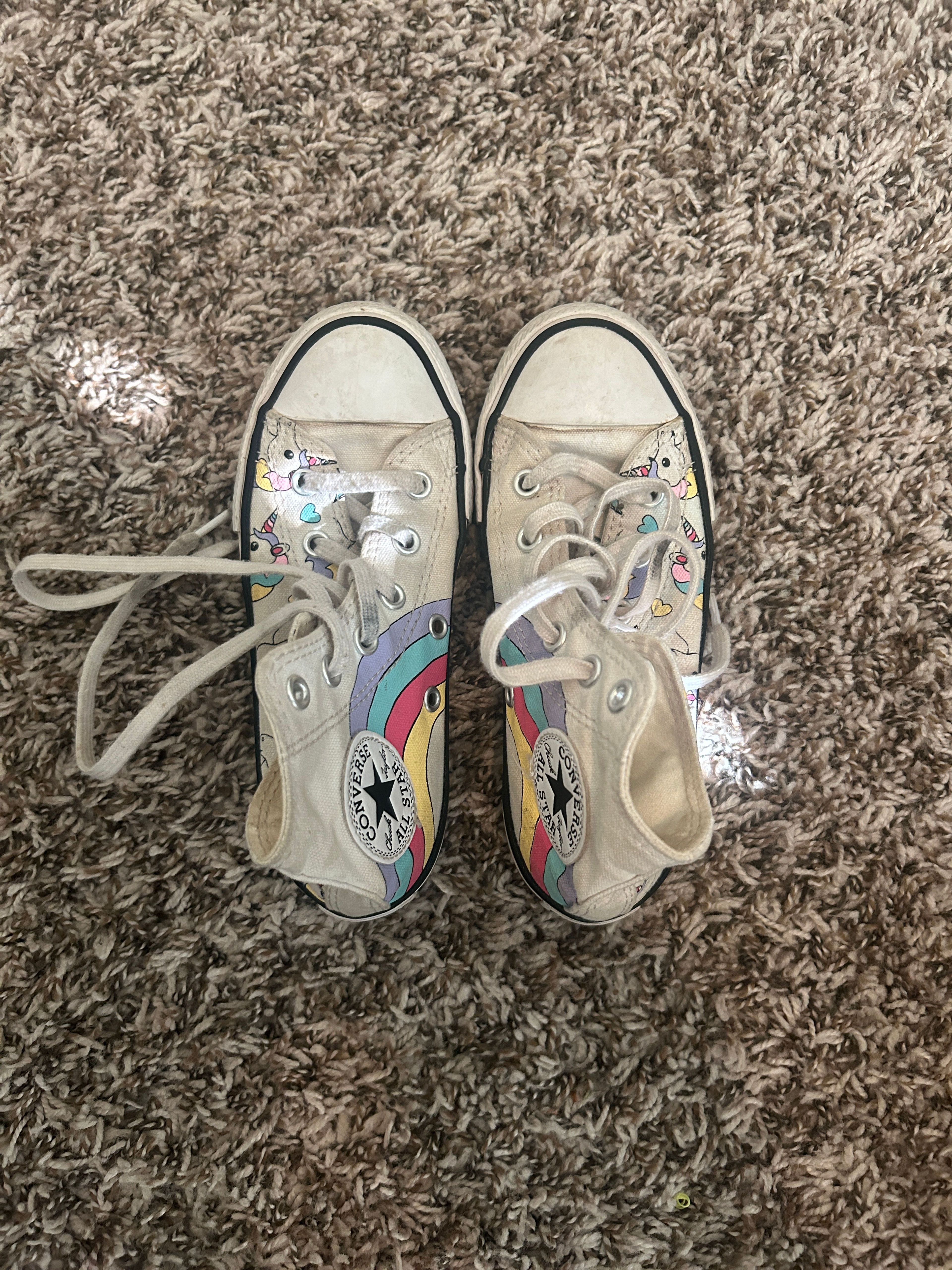 Converse Kids Chuck Taylor All Star Unicorn Rainbow High Top