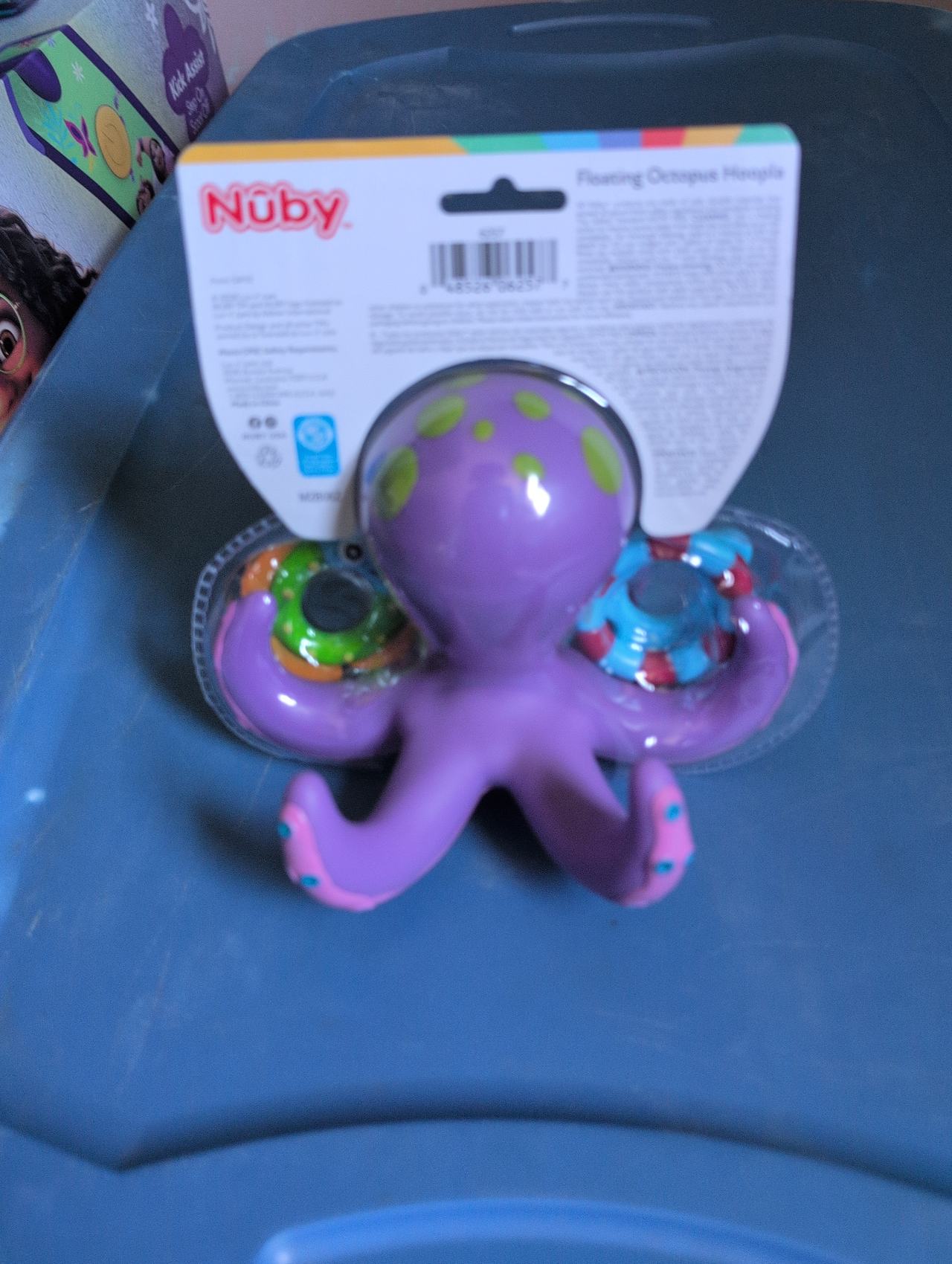 Nuby Floating Octopus Hoopla Bath Toy
