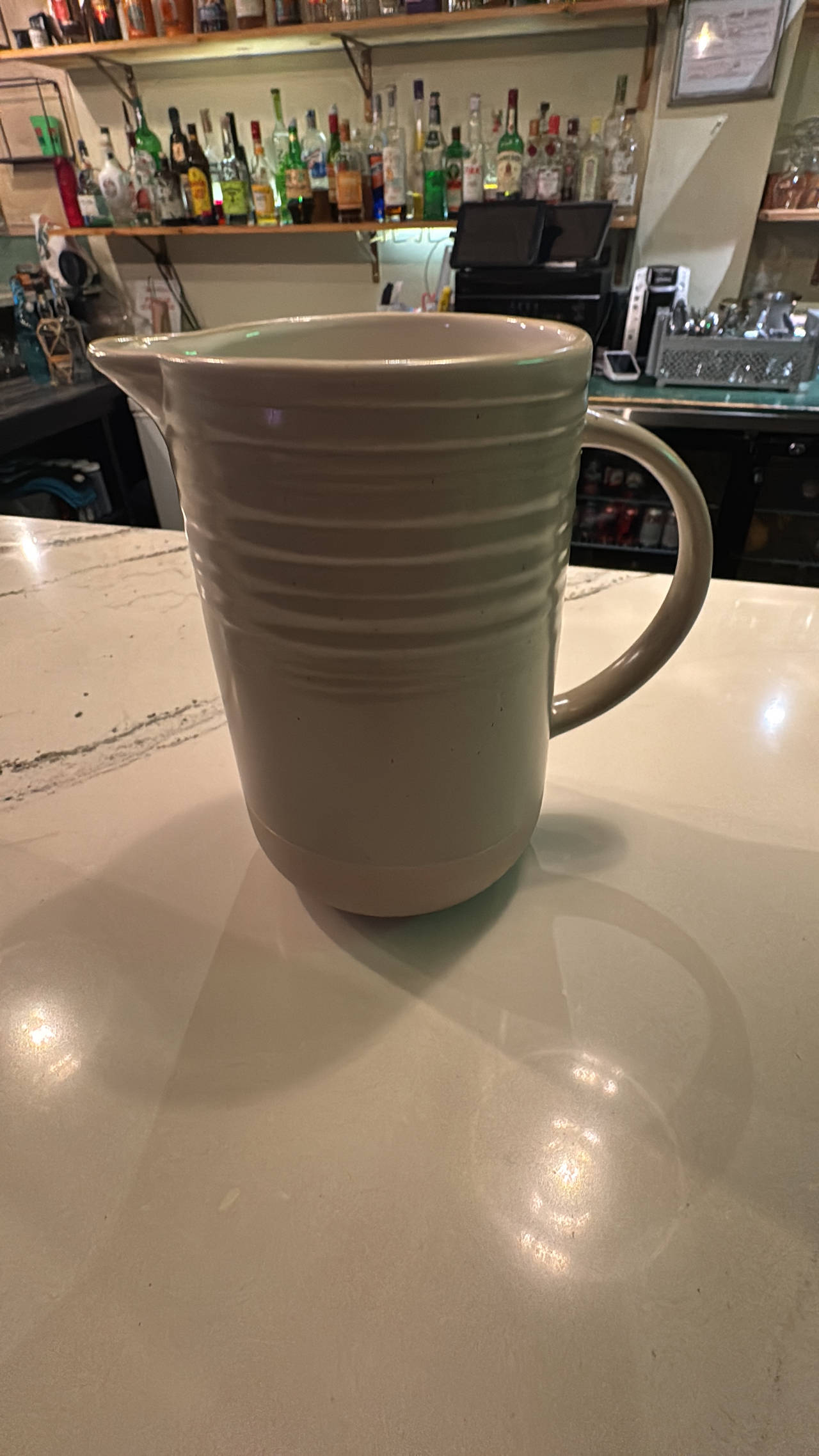 Stoneware Pitcher