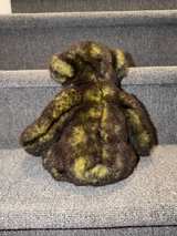 Pottery Barn Michael Teddy Bear Green Camouflage 12-inch - Image 3