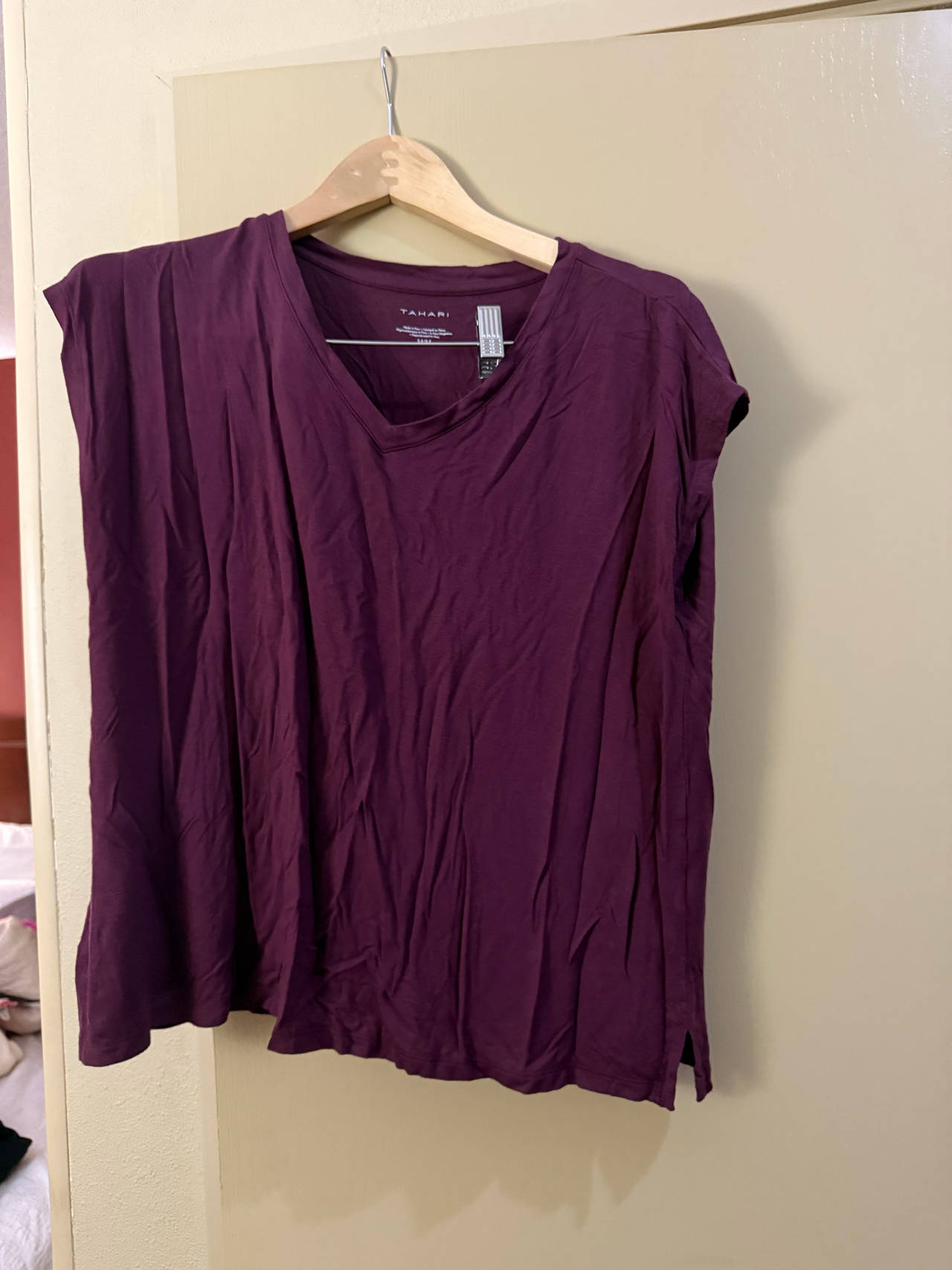 Tahari Short Sleeve Top