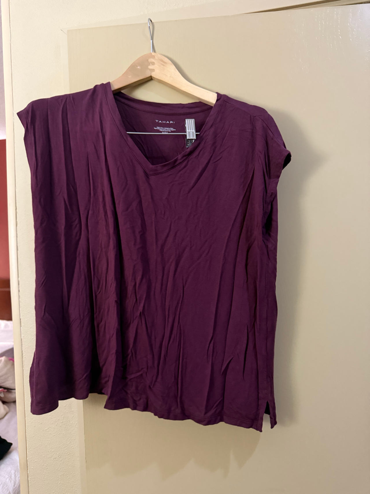 Tahari Short Sleeve Top