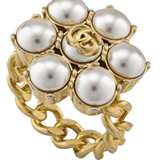 Gucci Pearl Flower Ring - Image 3