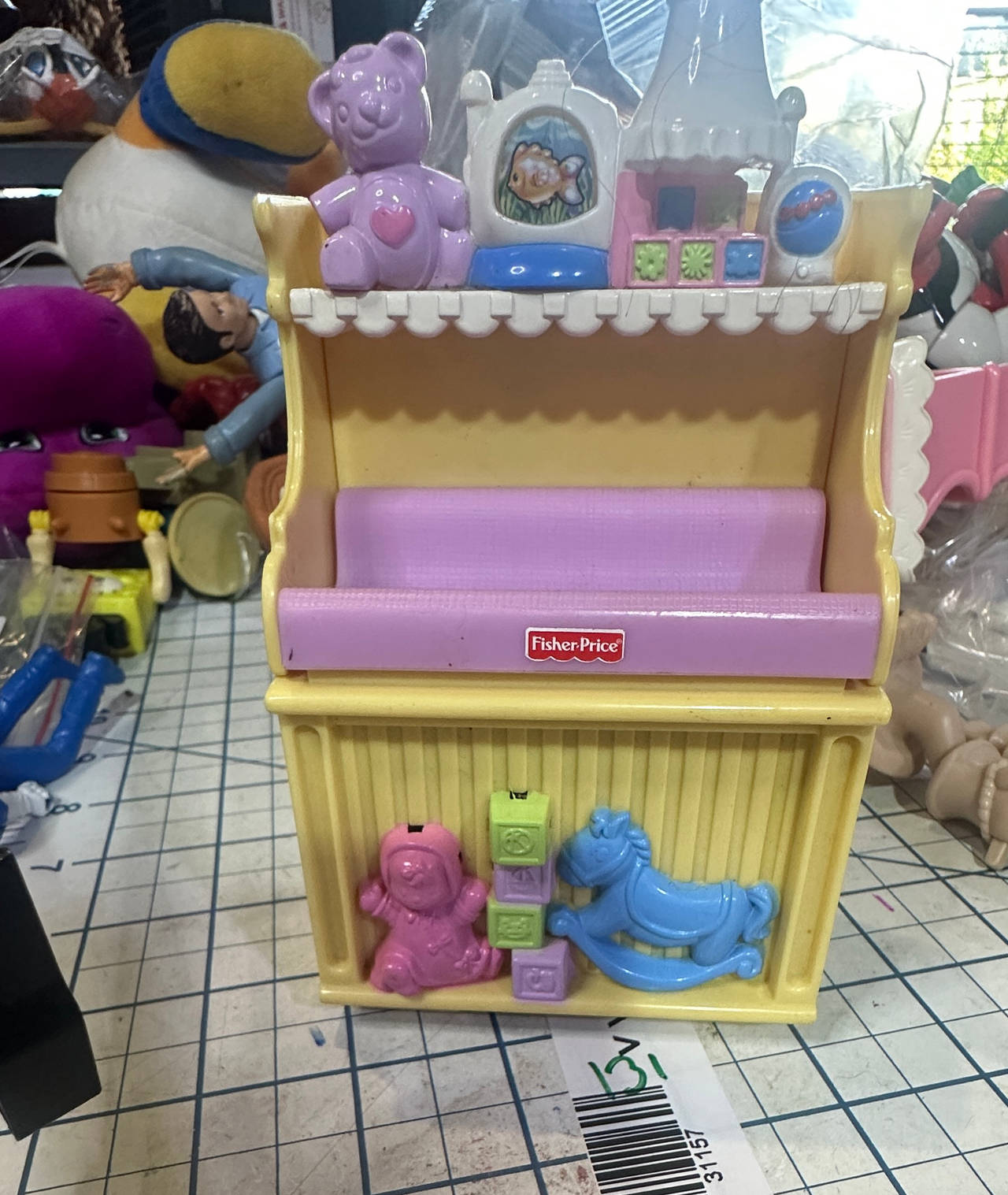 Fisher-Price Loving Family Musical Nursery Baby Changing Tables