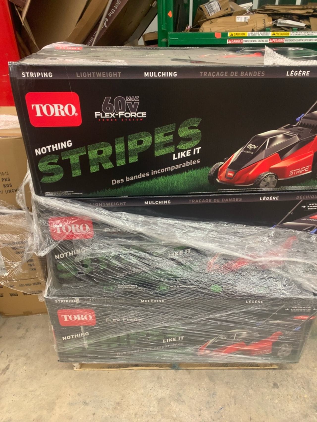 Toro 21" Stripe 60V MAX Self-Propelled Lawn Mower