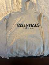 Fear of God Essentials Hoodie Light Oatmeal - Image 2