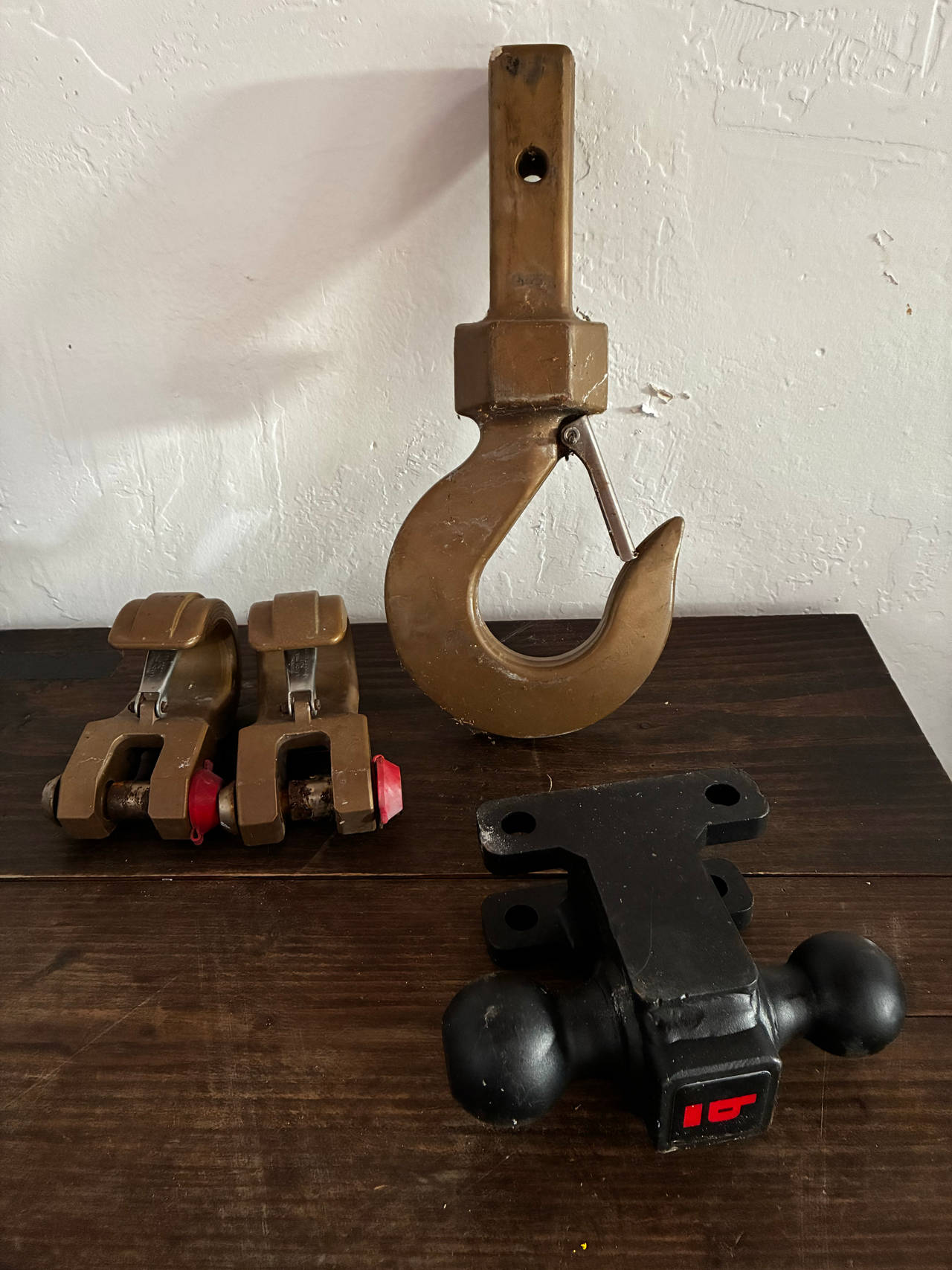 B&W Tow & Stow Ball Mount and Recovery Hook Set