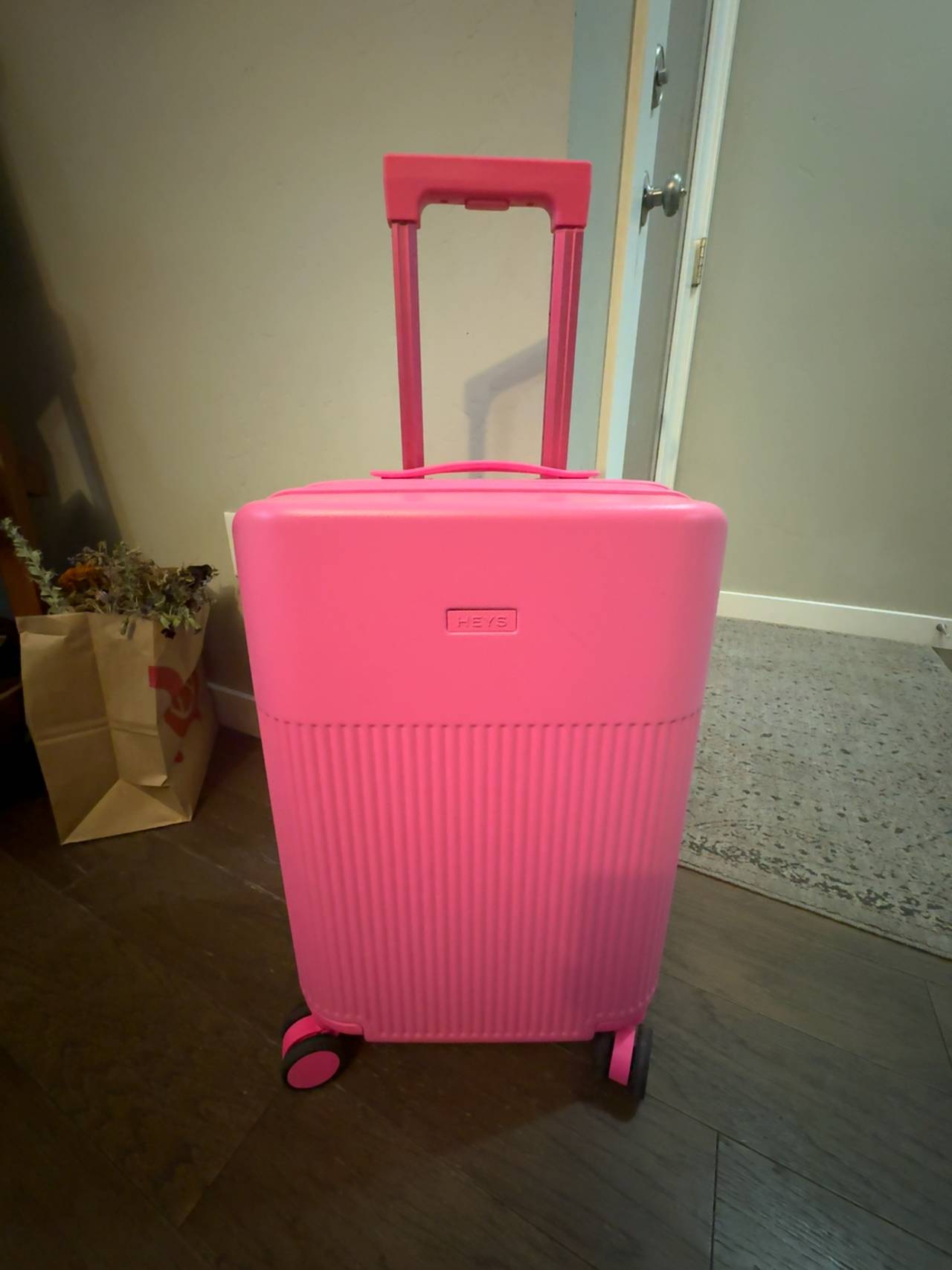 Heys Hilite 25" Pink Carry-On Luggage