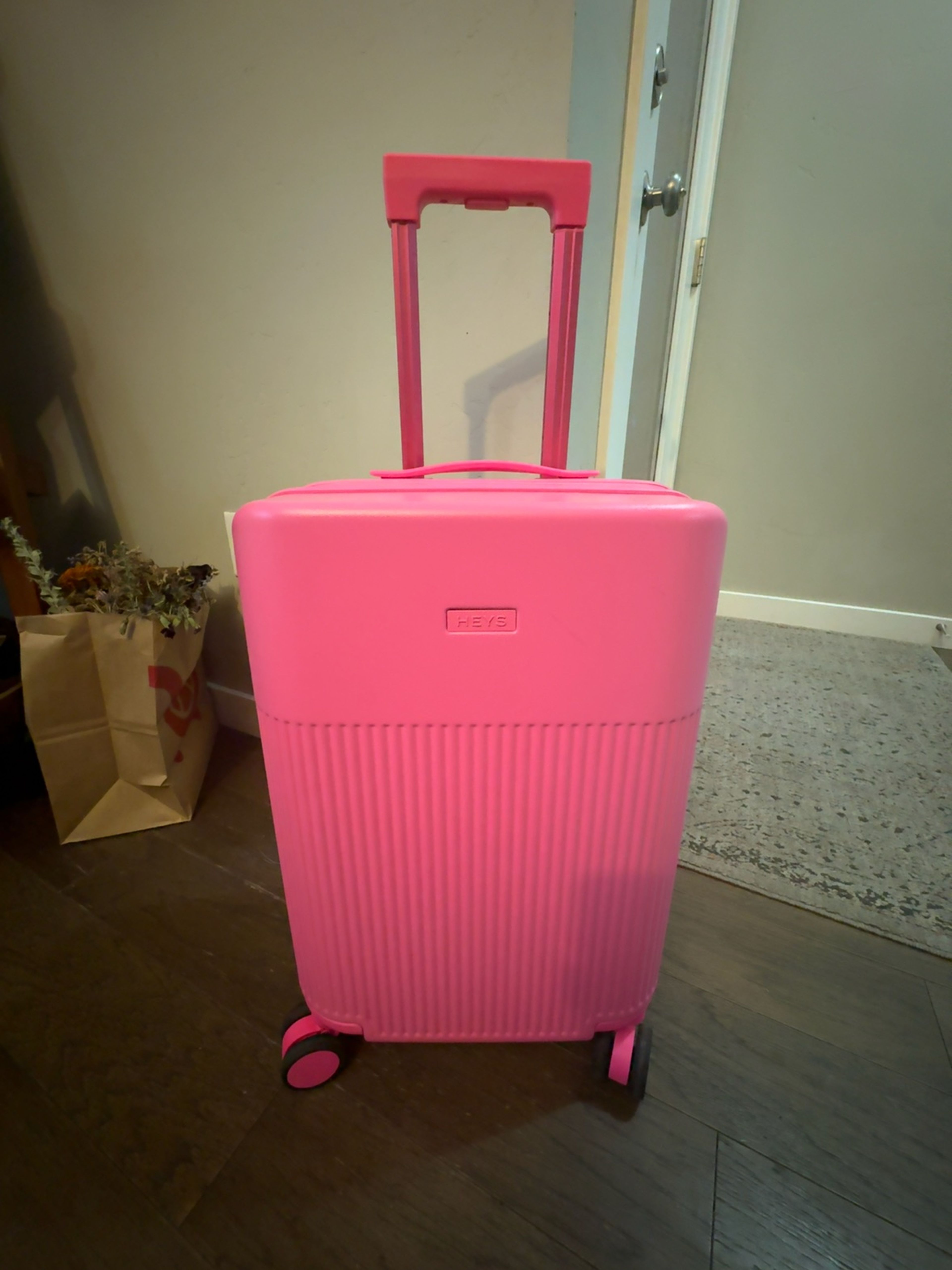 Heys Hilite 25" Pink Carry-On Luggage