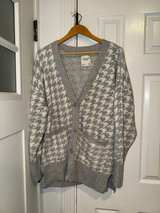 Abercrombie & Fitch Houndstooth Cardigan Medium - Image 1