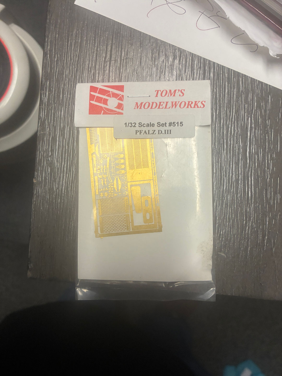 Tom's Modelworks 1/32 Scale Set #515 PFALZ D.III Photo Etch
