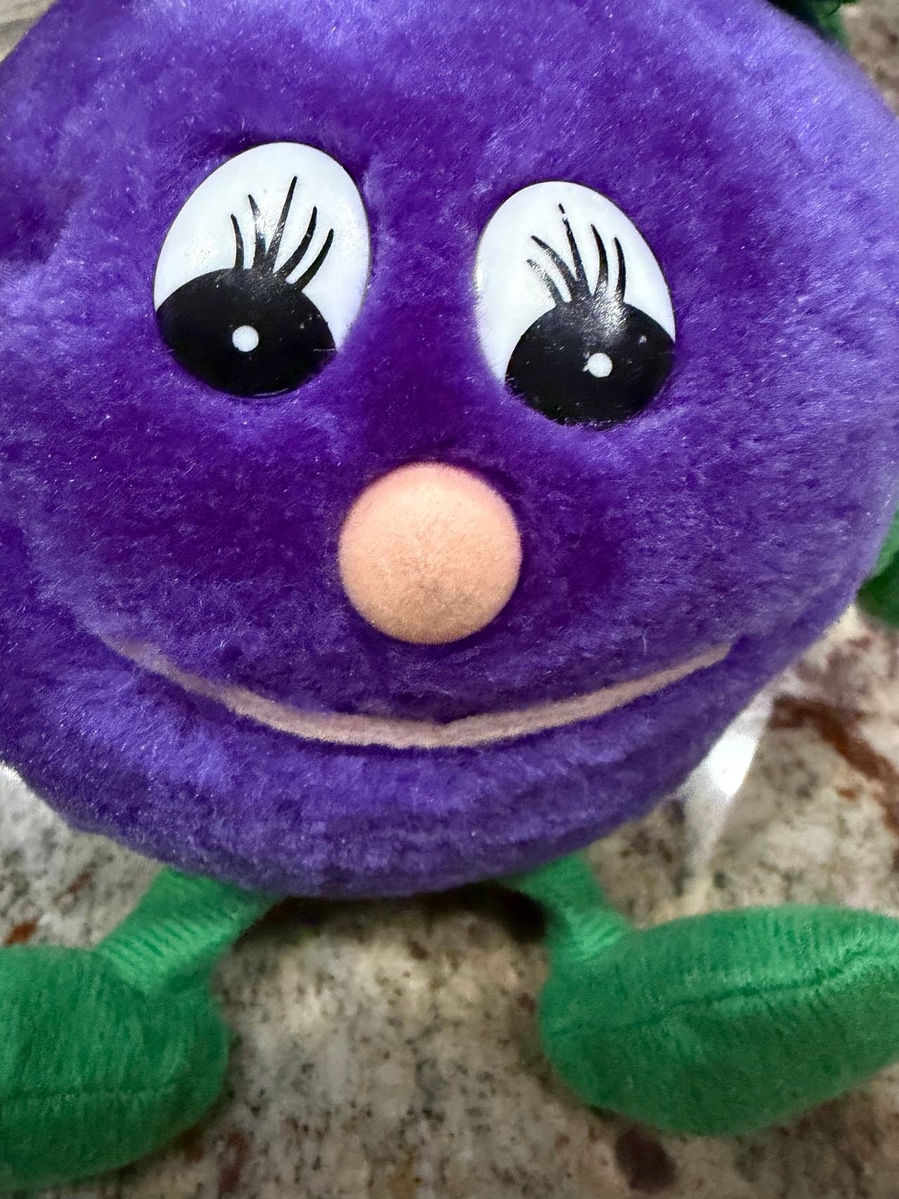Woodland Bear Co. Purple Plum Plush Toy