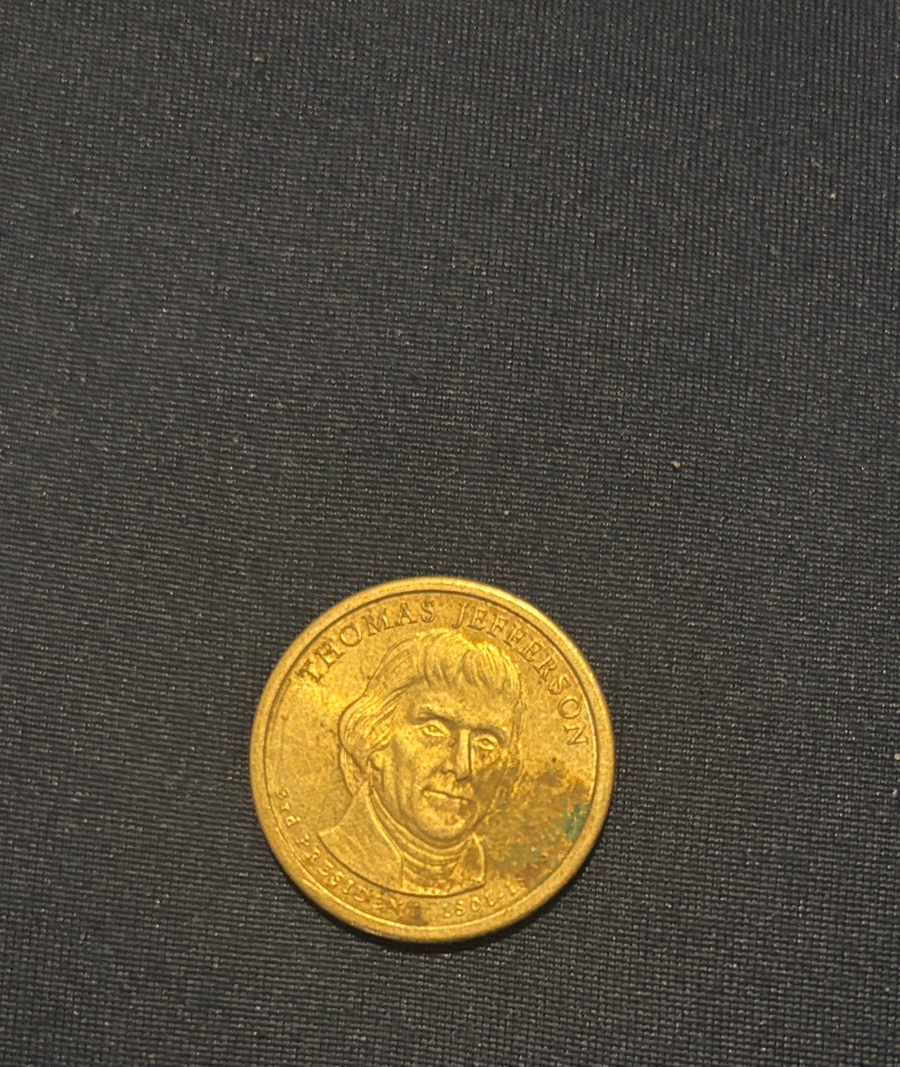 2007 Thomas Jefferson Presidential Dollar Coin