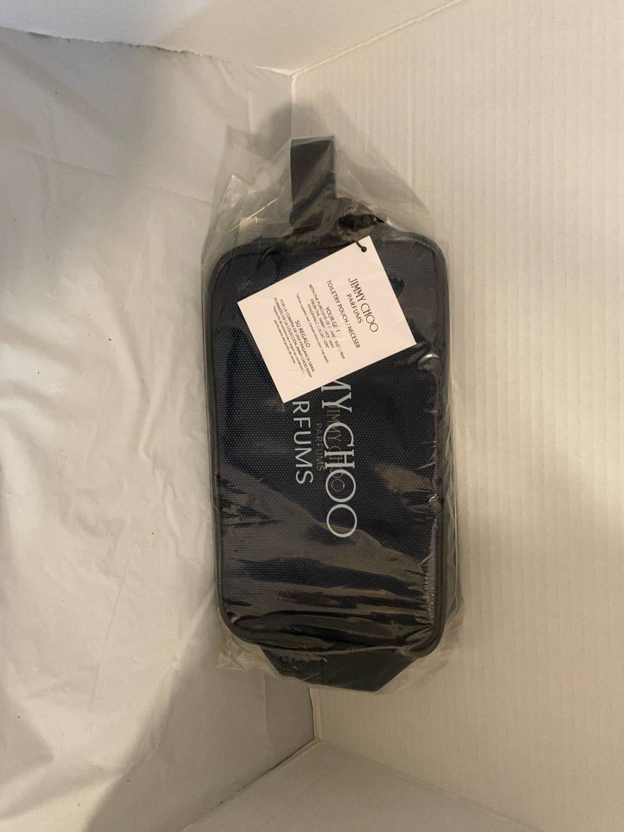 Jimmy Choo Parfums Toiletry Pouch Dark Blue