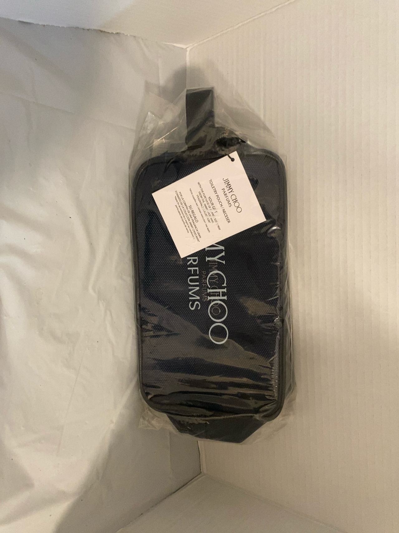 Jimmy Choo Parfums Toiletry Pouch Dark Blue