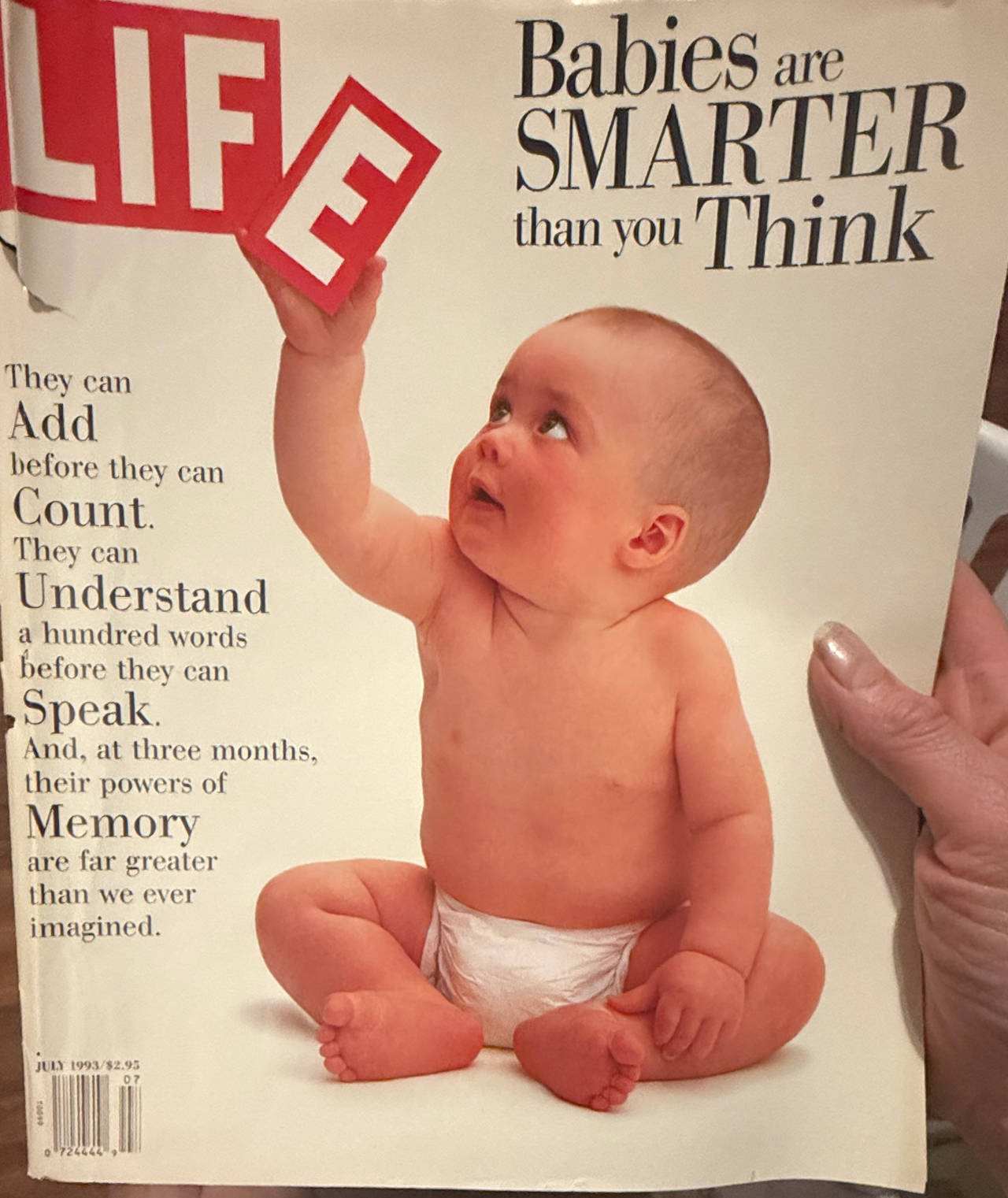 LIFE Magazine July 1993 "Babies are Smarter than you Think"