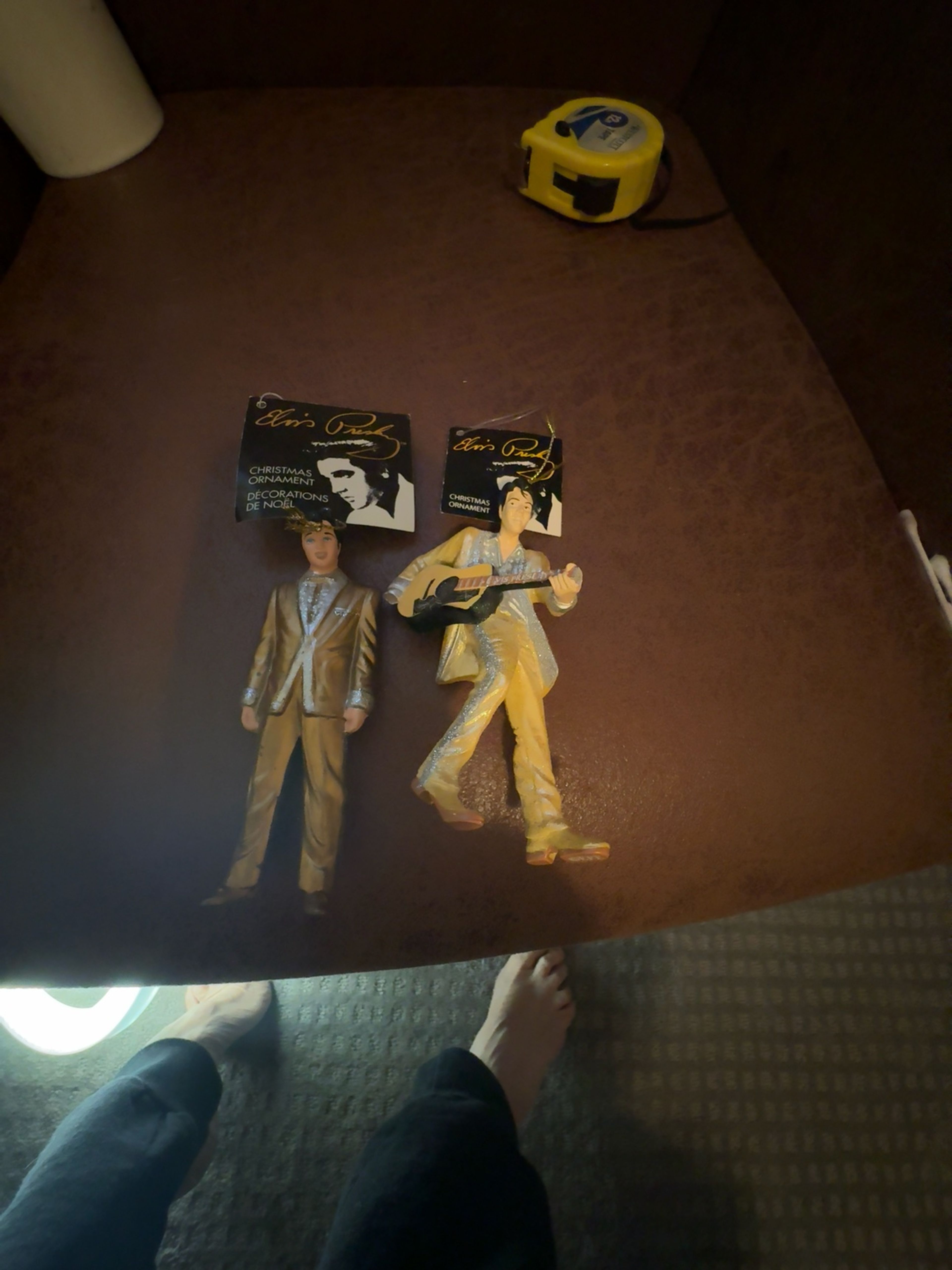 Kurt Adler Elvis Presley Gold Suit Ornament