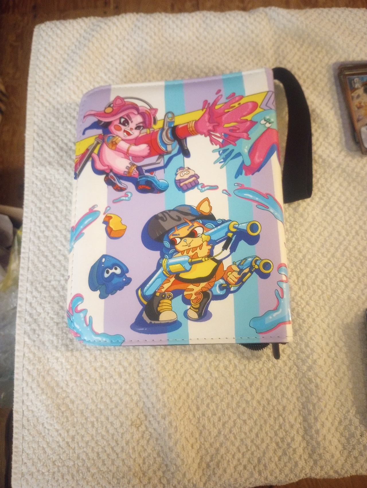Splatoon Style Trading Card Binder