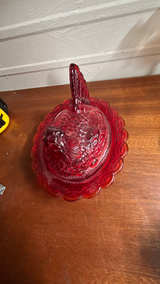 Westmoreland Vintage Glass Hen on Nest Candy Dish - Image 6