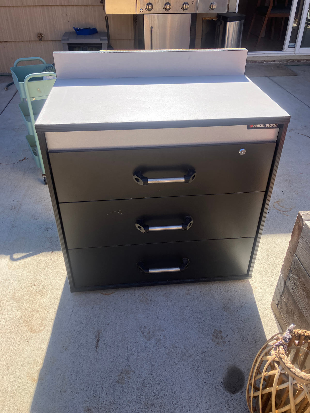 Black & Decker 3-Drawer Tool Chest Cabinet