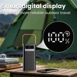 60000mAh Portable Power Bank with LED Light and Digital Display - Image 2