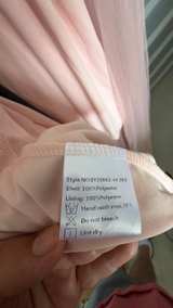 Pink Tulle Puff Sleeve Maxi Dress 4X - Image 7