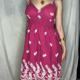 Pink Embroidered Sundress - Image 3