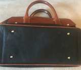 New Dooney & Bourke Wilson Pebbled Leather Satchel Handbag - Image 4