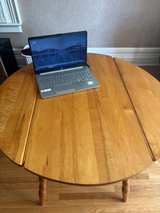 Drop-leaf Wooden Dining Table - Image 4