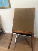 3 Chairs for $200- Mid-Century Modern 3Accent Chair MoHair Back
 1 has Gold seat - Image 4