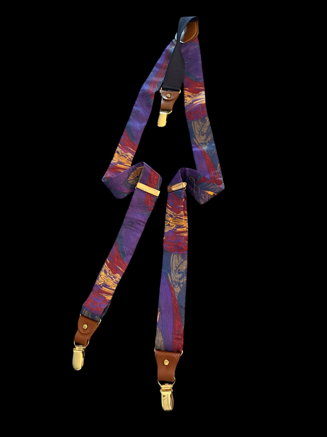 Trafalgar Limited Edition Silk Suspenders
