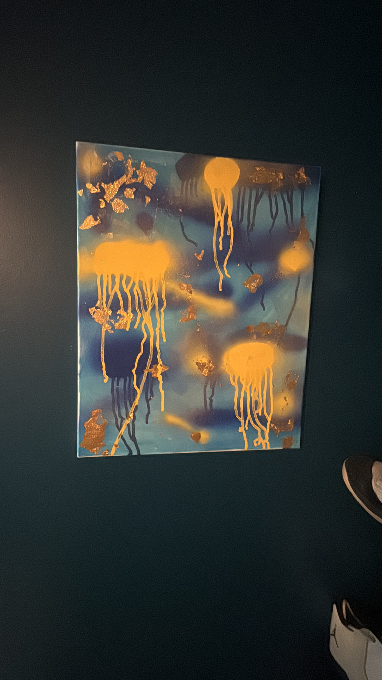 Abstract Jellyfish Wall Art
