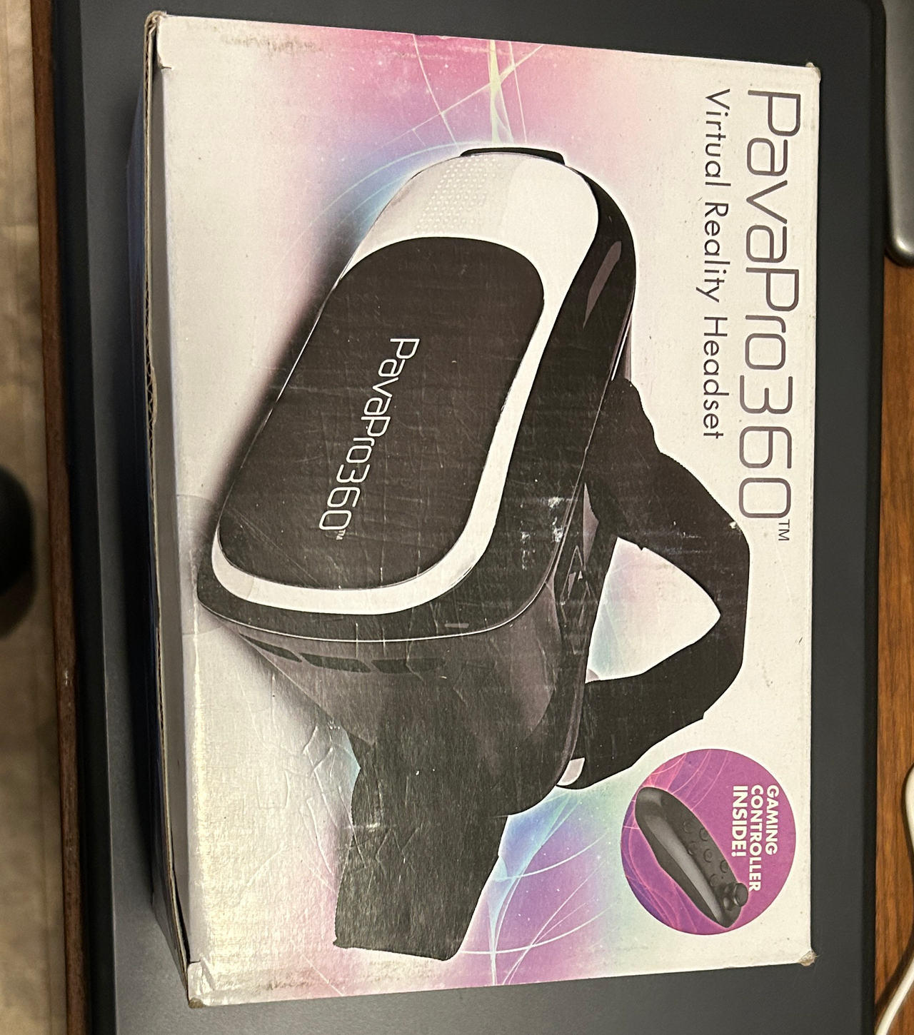 PavaPro360 Virtual Reality Headset with Gaming Controller