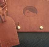 New Dooney & Bourke Wilson Pebbled Leather Satchel Handbag - Image 5