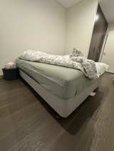 Fantastic Furniture Halifax Queen Bed Base Grey - Image 2