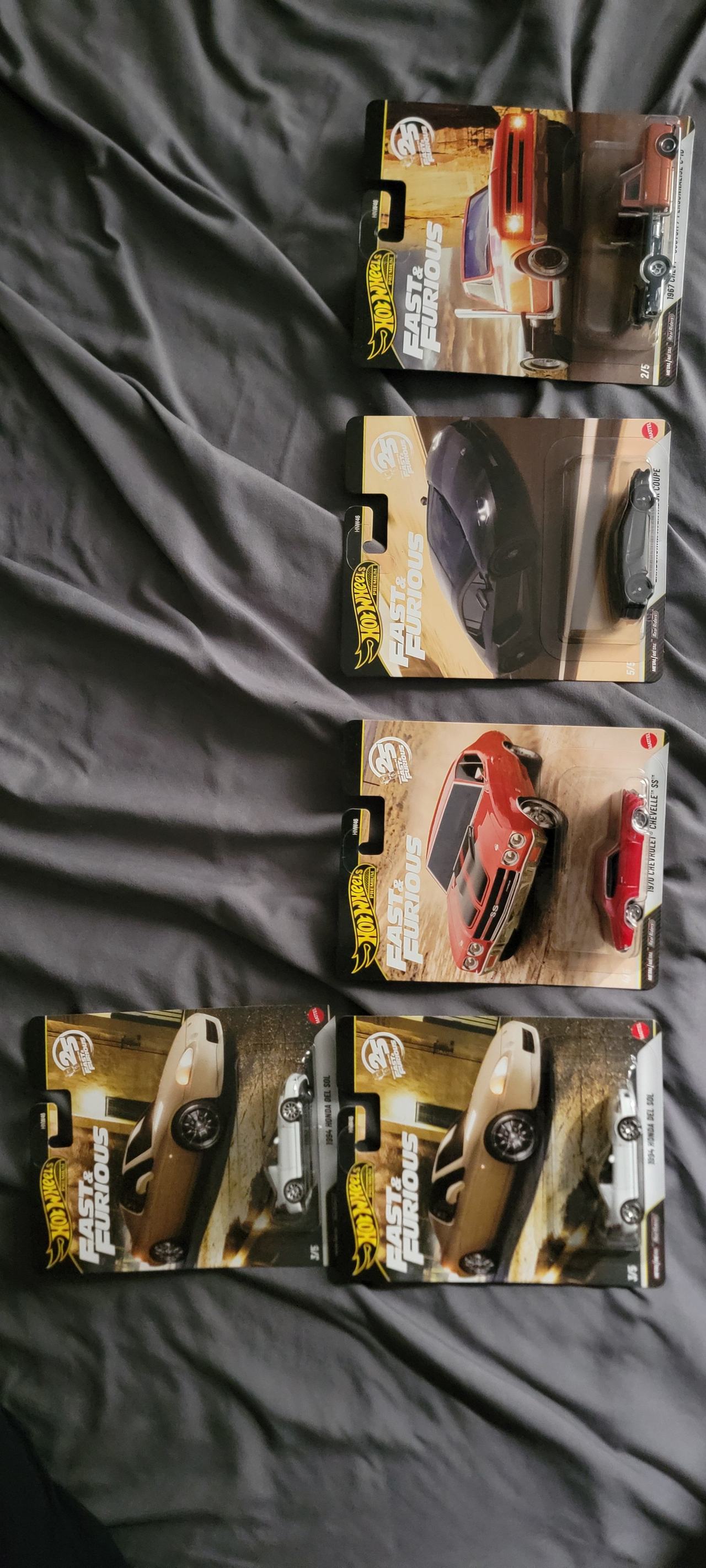 Hot Wheels Fast & Furious Premium Die-Cast Cars