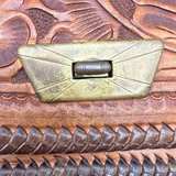 Gaitan Vintage Hand-Tooled Mexican Leather Handbag - Image 7