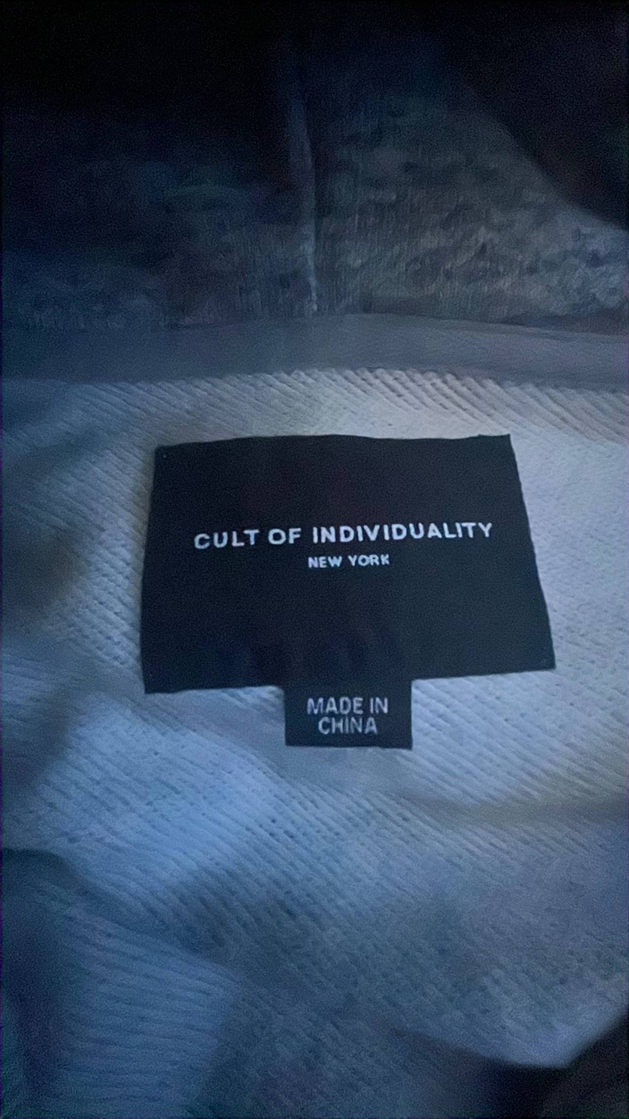 Cult of Individuality Zip Hoodie Heather Grey