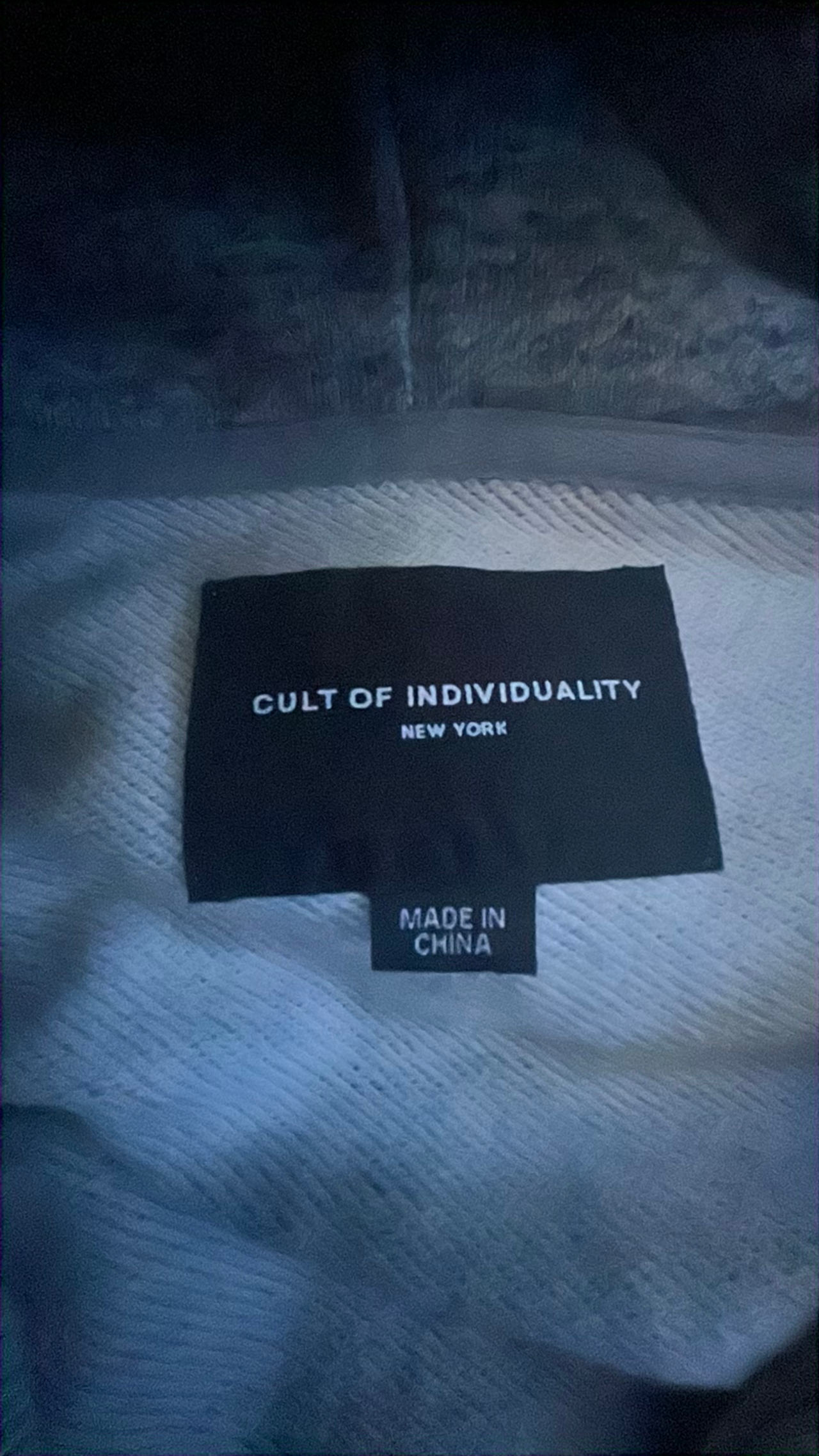 Cult of Individuality Zip Hoodie Heather Grey