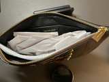 MICHAEL KORS | Calf Hair Clutch Wristlet Purse Animal Print Gold Hardware - Image 2