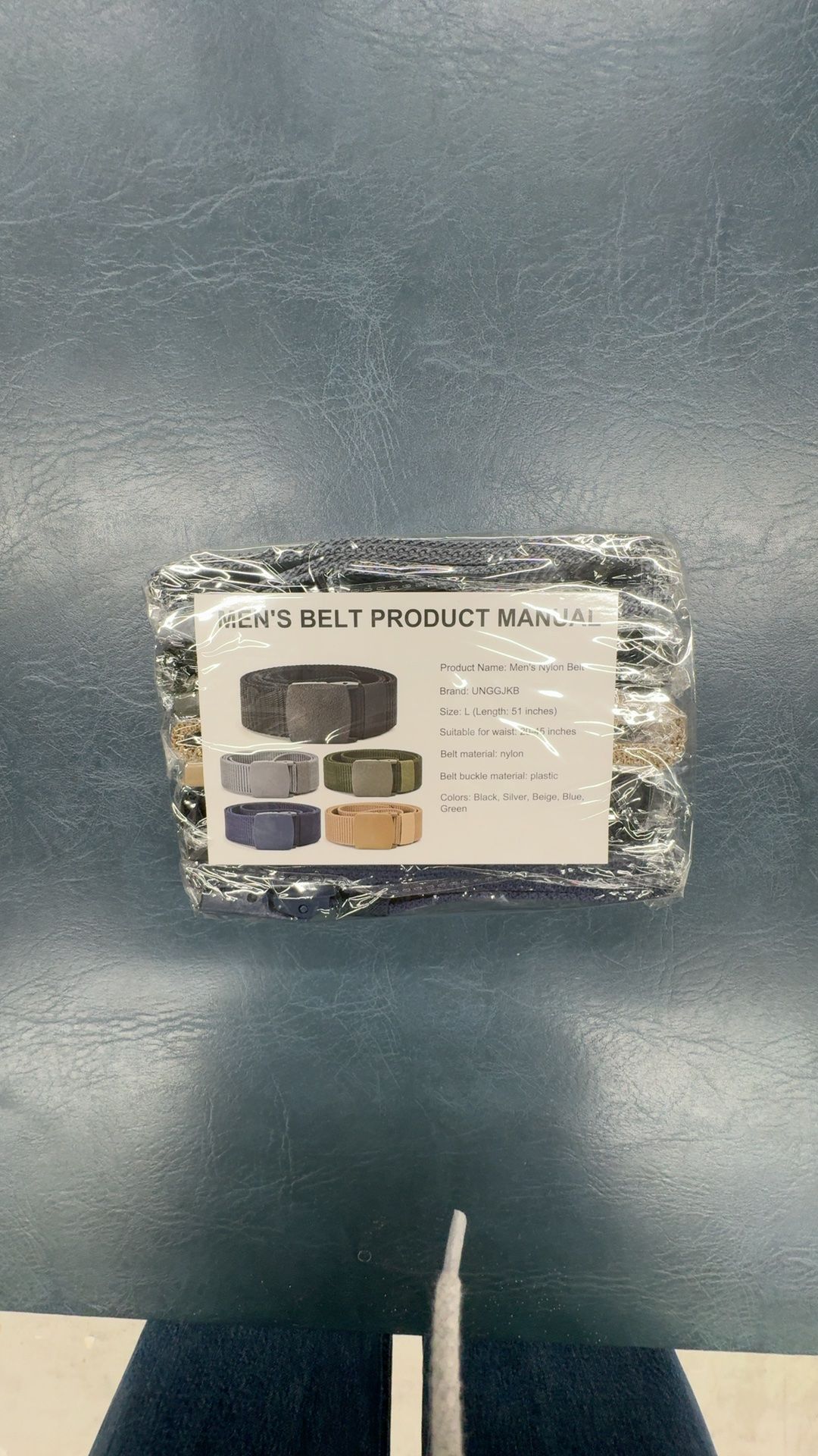 Men’s belt 5 pack