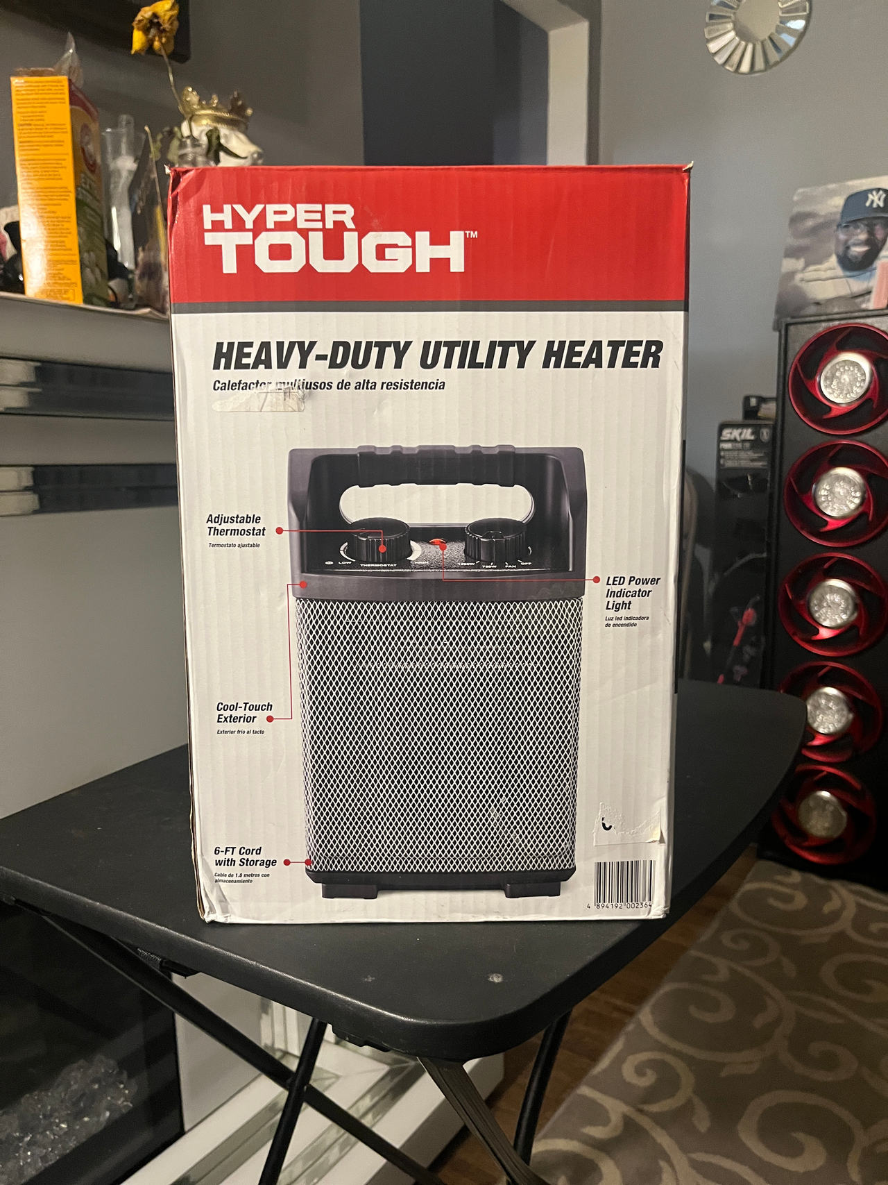Hyper Tough Heavy-Duty Utility Heater