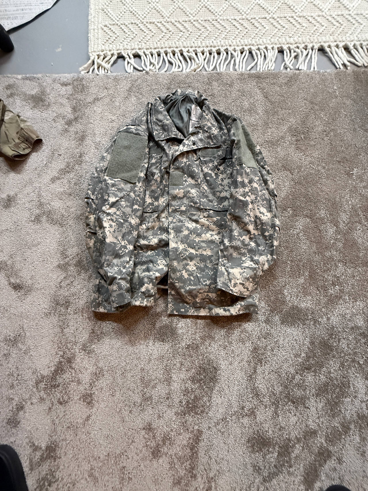 U.S. Army ACU Jacket Field Cold Weather Universal Pattern