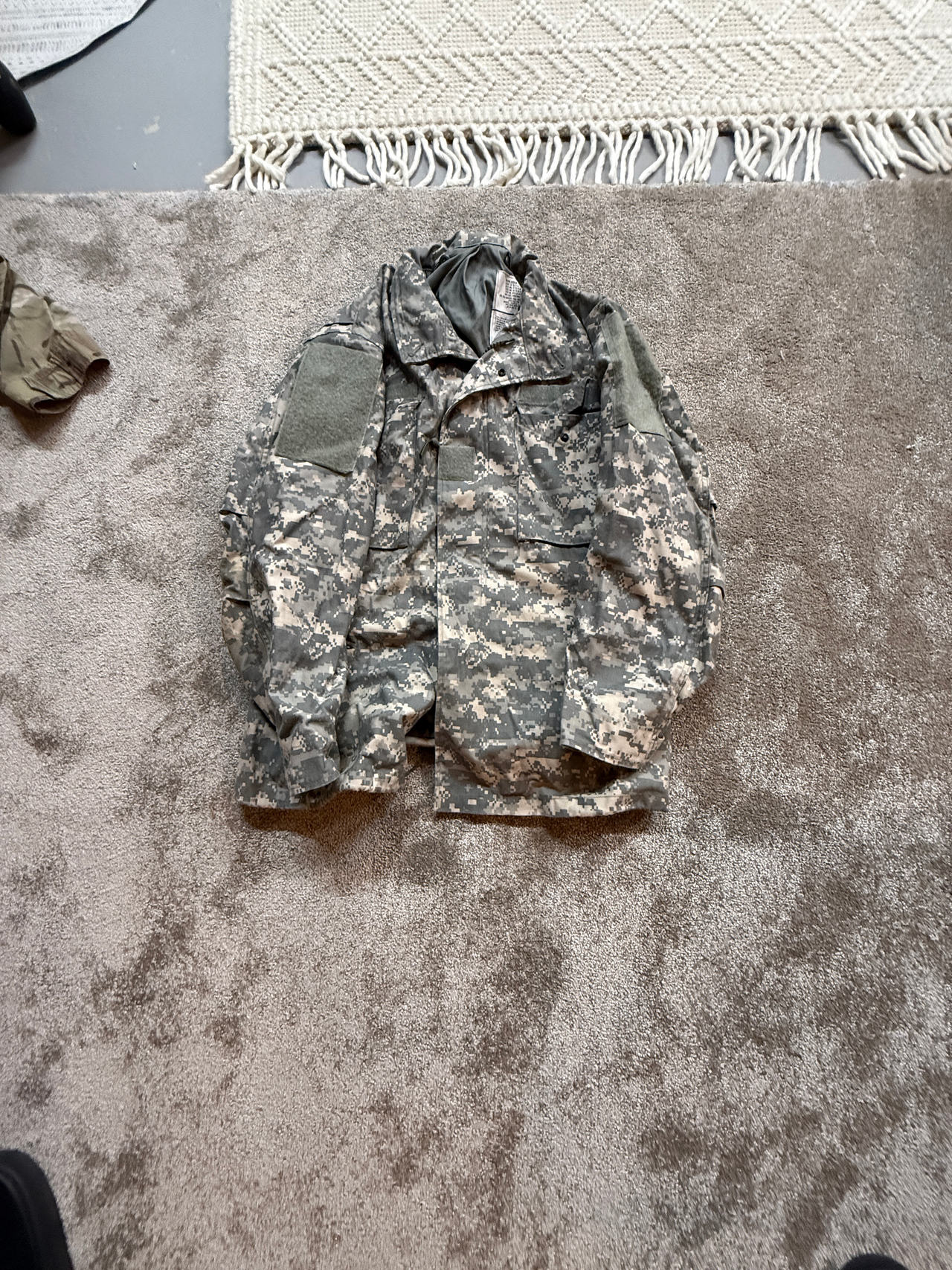U.S. Army ACU Jacket Field Cold Weather Universal Pattern