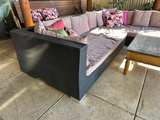 Outdoor Wicker Corner Lounge/Day Bed - Image 2