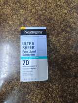 Neutrogena Ultra Sheer Face Liquid Sunscreen SPF 70 Mineral Sensitive Skin - Image 2
