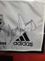 Tony Dungy Signed 1999 Tampa Bay Buccaneers Golf Classic Pin Flag - Image 4