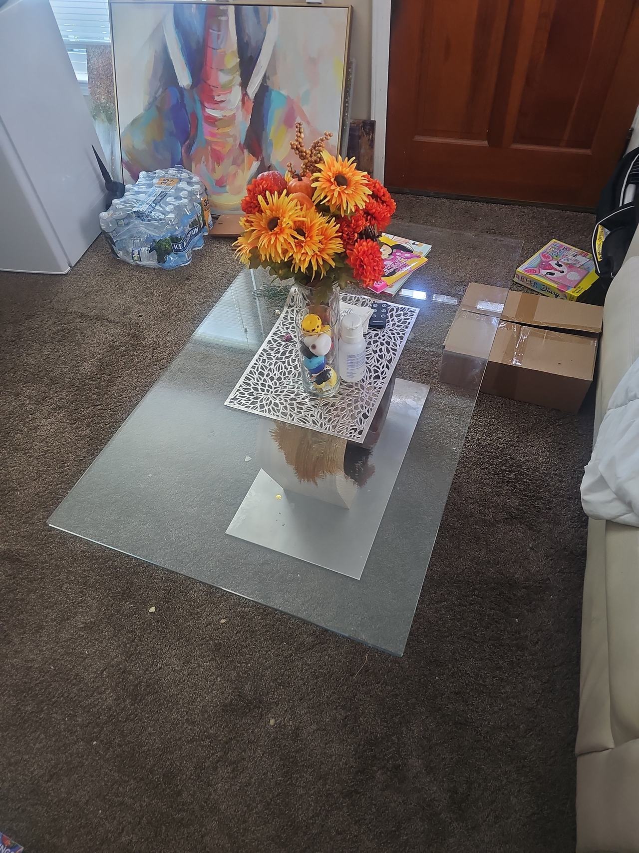 Modern Glass Coffee Table